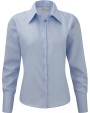 RUSSELL Ladies'' Long Sleeve Ultimate Non-Iron Shirt Hemd personalisierbar