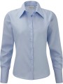 RUSSELL Chemise femme manches longues Non Iron bleu ciel brillant personnalisable