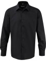 RUSSELL Chemise homme manches longues Non Iron - classique noir personnalisable