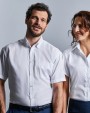 Hemd RUSSELL Ladies' Short Sleeve Ultimate Non-iron Shirt voor bedrukking &amp; borduring