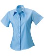 Hemd RUSSELL Ladies' Short Sleeve Ultimate Non-iron Shirt voor bedrukking &amp; borduring