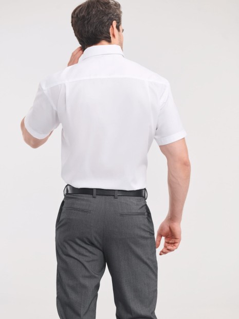 Chemises à personnaliser RUSSELL Chemise homme manches courtes Non Iron - classique 