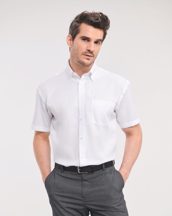 Chemise personnalisable RUSSELL Chemise homme manches courtes Non Iron - classique
