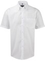 RUSSELL Chemise homme manches courtes Non Iron - classique blanc personnalisable