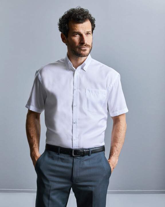 Chemise personnalisable RUSSELL Chemise homme manches courtes Non Iron - classique