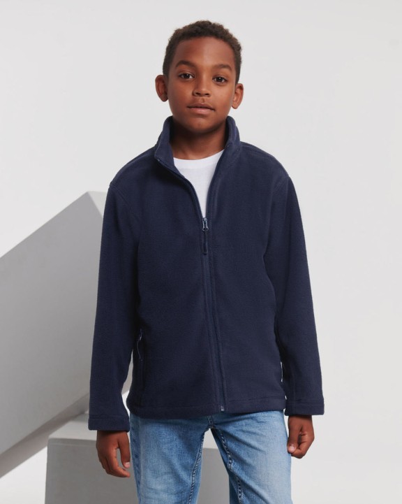 Laine polaire personnalisable RUSSELL Children’s Full Zip Outdoor Fleece