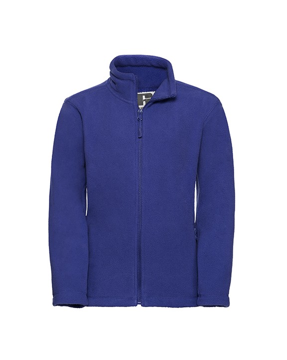 Laine polaire personnalisable RUSSELL Children’s Full Zip Outdoor Fleece