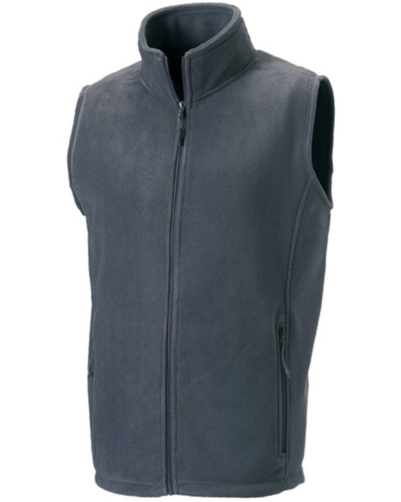 RUSSELL Men's Outdoor Fleece Gilet Polar Fleece personalisierbar