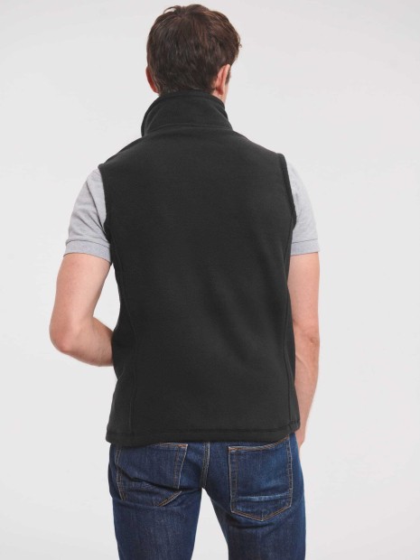 Laines polaires à personnaliser RUSSELL Gilet polaire homme 