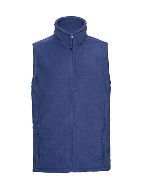 RUSSELL Gilet polaire homme bright royal personnalisable