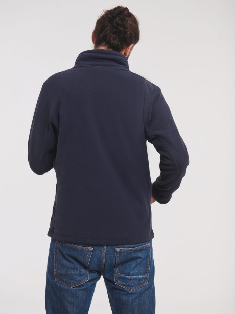Laines polaires à personnaliser RUSSELL Polaire col zippé 