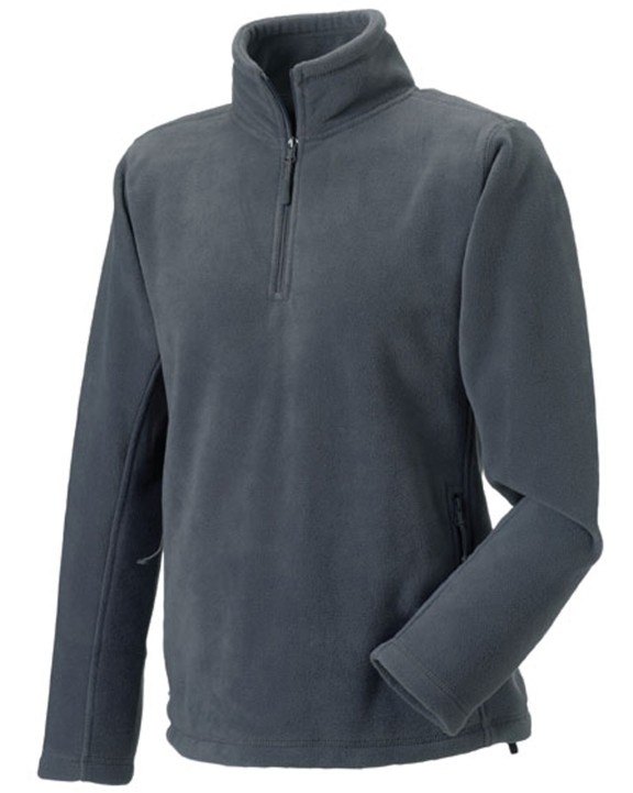 Laine polaire personnalisable RUSSELL Polaire col zippé