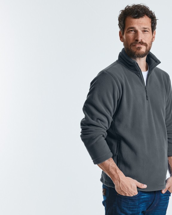 Laine polaire personnalisable RUSSELL Polaire col zippé
