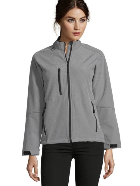 Softshells à personnaliser SOL'S Roxy gris chiné