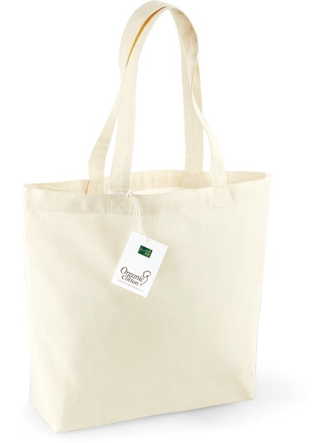 WESTFORDMILL Sac coton bio shopping naturel personnalisable