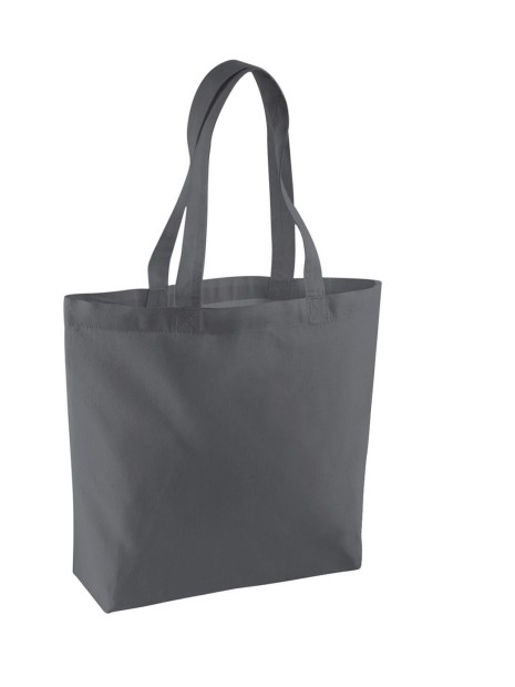 WESTFORDMILL Sac coton bio shopping graphite personnalisable