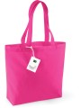 WESTFORDMILL Sac coton bio shopping FUCHSIA personnalisable