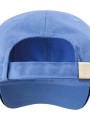 Casquettes à personnaliser RESULT Heavy Cotton Drill Cap bleu ciel/bleu marine