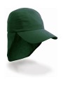 RESULT Junior Ulti Legionnaire Cap vert bouteille personnalisable