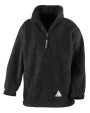 Laine polaire personnalisable RESULT R33J Kids 1/4 Zip Fleece