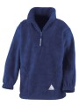 RESULT R33J Kids 1/4 Zip Fleece bleu royal personnalisable