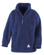 Laine polaire personnalisable RESULT R33J Kids 1/4 Zip Fleece