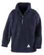Laine polaire personnalisable RESULT R33J Kids 1/4 Zip Fleece