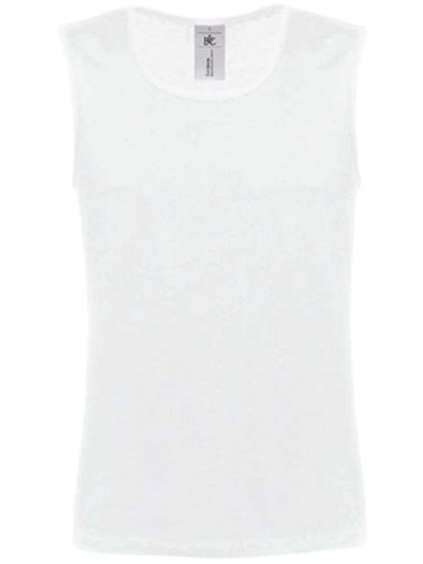 B&C Débardeur homme Move blanc personnalisable