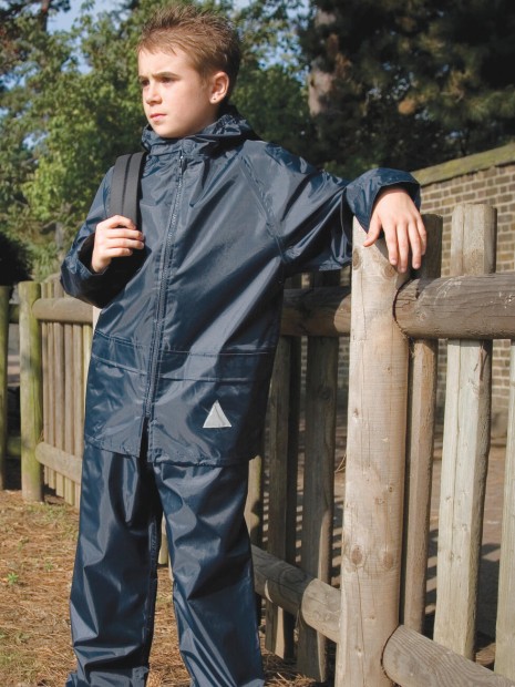 Vestes à personnaliser RESULT Junior Waterproof Jacket/Trouser Set 