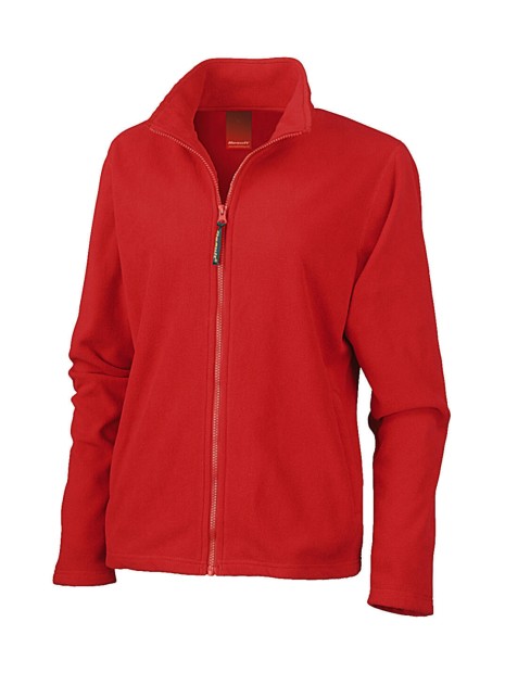 RESULT Ladies Horizon High Grade Microfleece Jacket cardinal red personnalisable