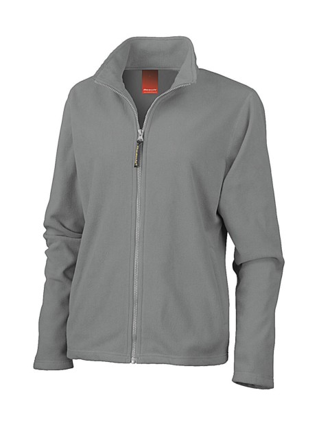 RESULT Ladies Horizon High Grade Microfleece Jacket dove gris personnalisable