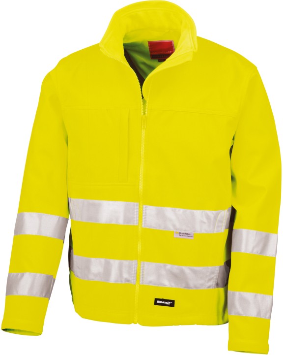 RESULT High-viz Soft Shell Jacket Jacke personalisierbar