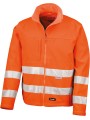 RESULT Veste Softshell High Viz flo orange personnalisable