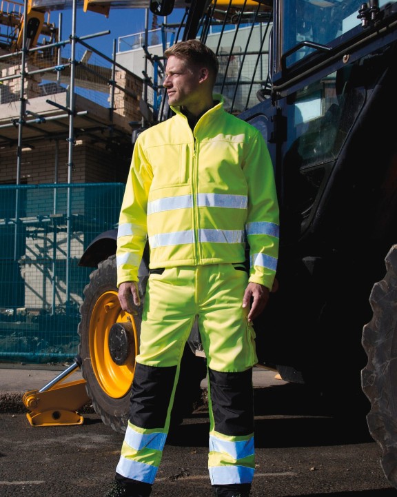 RESULT High-viz Soft Shell Jacket Jacke personalisierbar