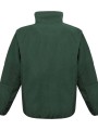 Softshells à personnaliser RESULT OSAKA COMBED PILE SOFTSHELL JACKET forest green