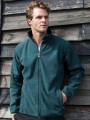 Softshells à personnaliser RESULT OSAKA COMBED PILE SOFTSHELL JACKET forest green