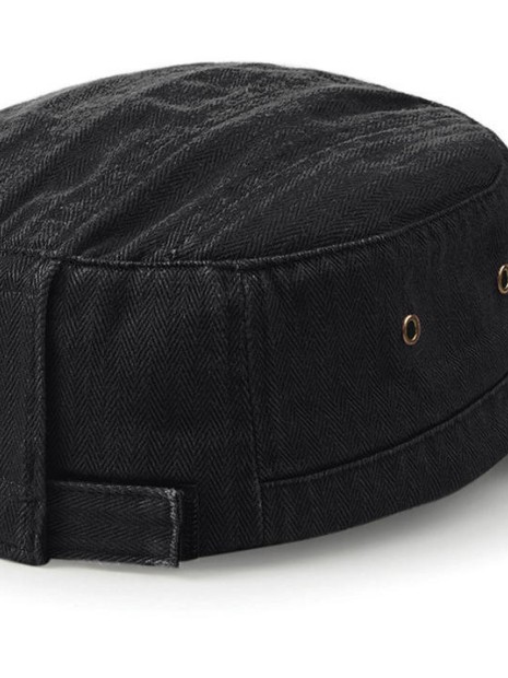 Casquettes à personnaliser BEECHFIELD URBAN ARMY CAP vintage noir