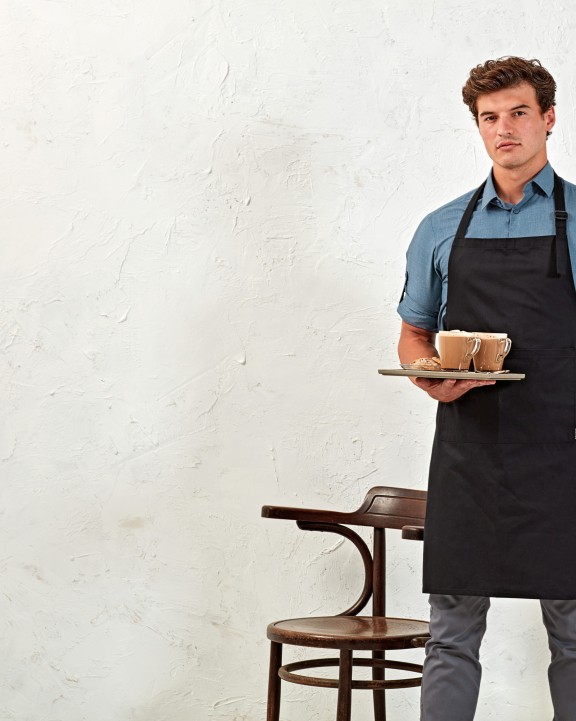 Tablier personnalisable PREMIER Tablier à bavette "Fairtrade"