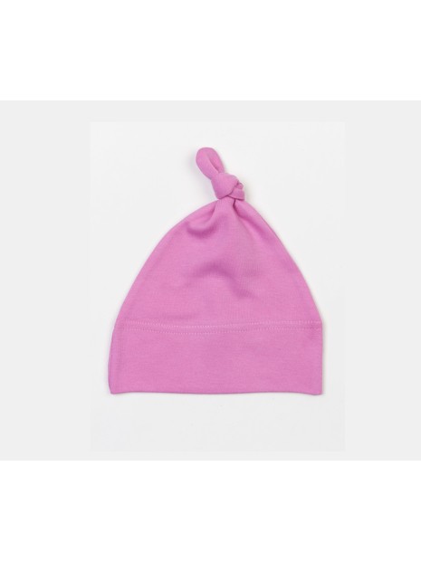 BABYBUGZ BABY 1 KNOT HAT rose bubble gum personnalisable