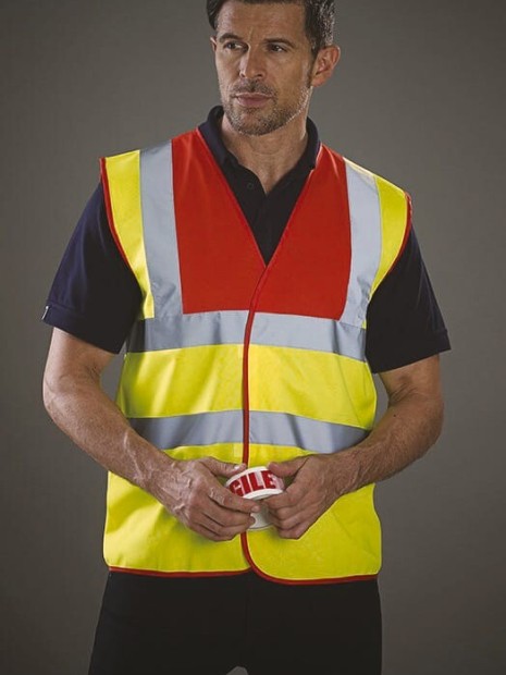 Gilets de sécurité à personnaliser YOKO Gilet haute visibilité 