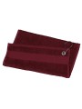 PROACT Serviette de golf - 50 x 30 cm Bordeaux personnalisable