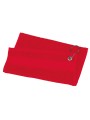 PROACT Serviette de golf - 50 x 30 cm rouge personnalisable