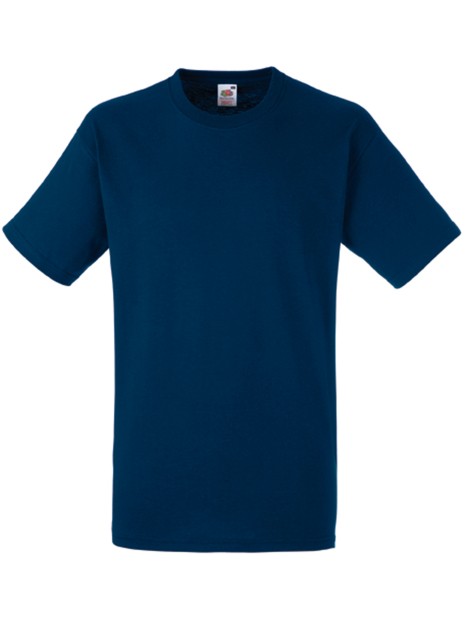 FOL T-shirt lourd Heavy-t bleu marine personnalisable