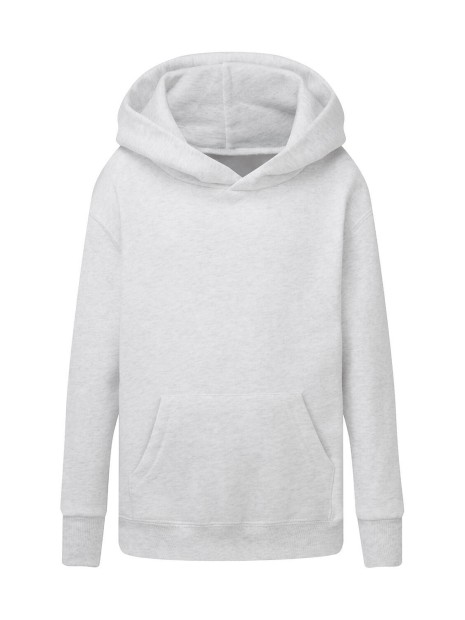 SG CLOTHING Hooded Sweatshirt Kids ASH GREY personnalisable