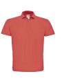 B&C Polo homme ID.001 PIXEL CORAL personnalisable