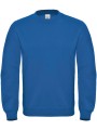 B&C Sweat-shirt col rond ID.002 bleu royal personnalisable