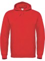 B&C Sweat-shirt capuche ID.003 rouge personnalisable