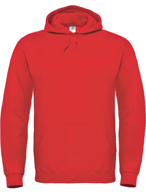 B&C Sweat-shirt capuche ID.003 rouge personnalisable