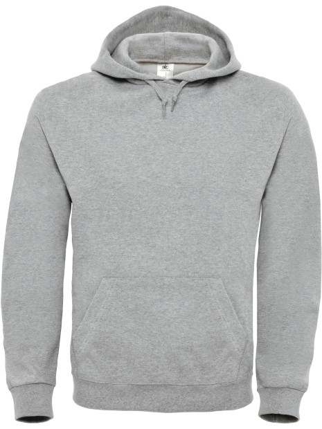 B&C Sweat-shirt capuche ID.003 heather grey personnalisable