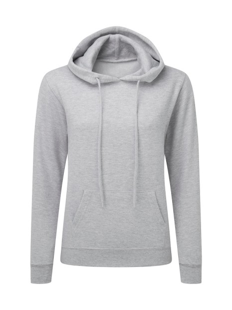SG CLOTHING Hooded Sweatshirt Women light oxford personnalisable